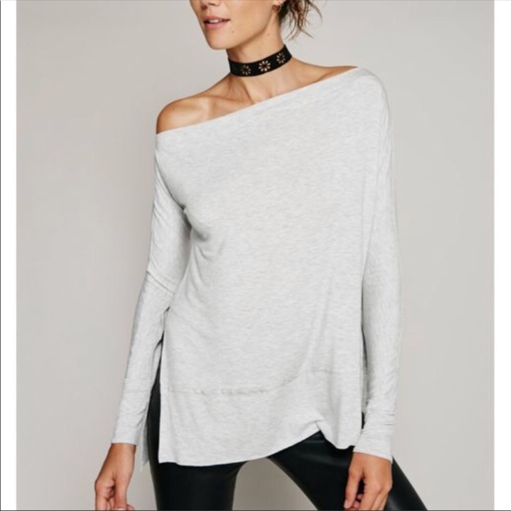 Free People Luna Tee Off Shoulder